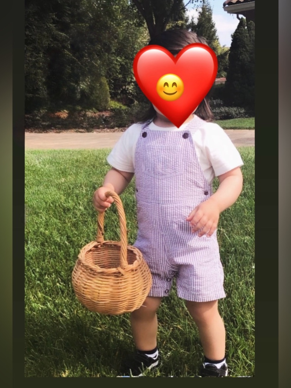 12 M Petit Bateau Brown and White Striped Overalls seersucker